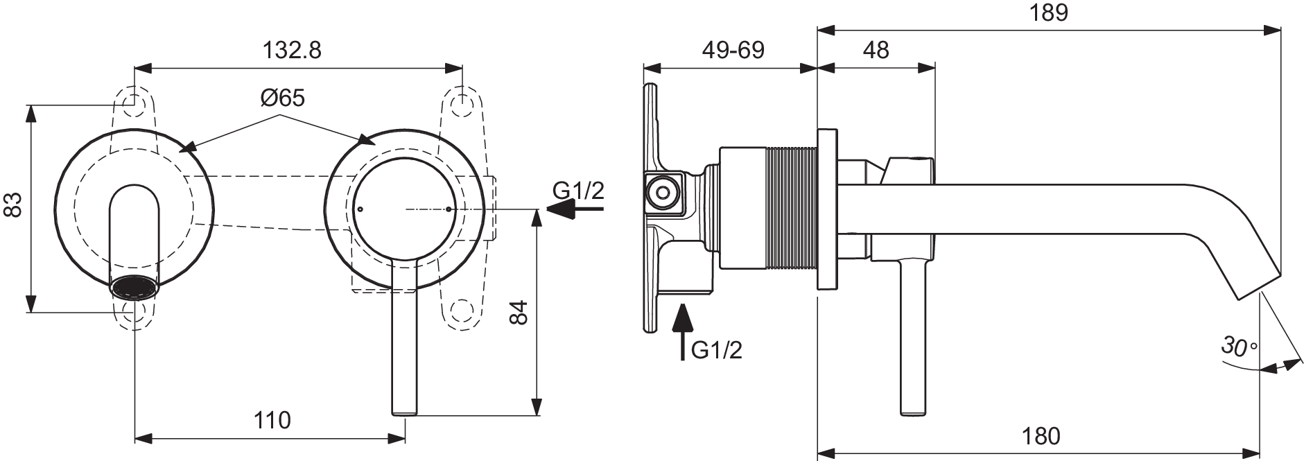 A6938Z2 techninis brėžinys