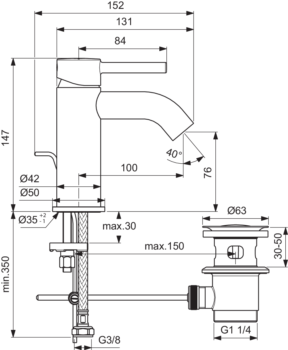 BC193AA techninis brėžinys