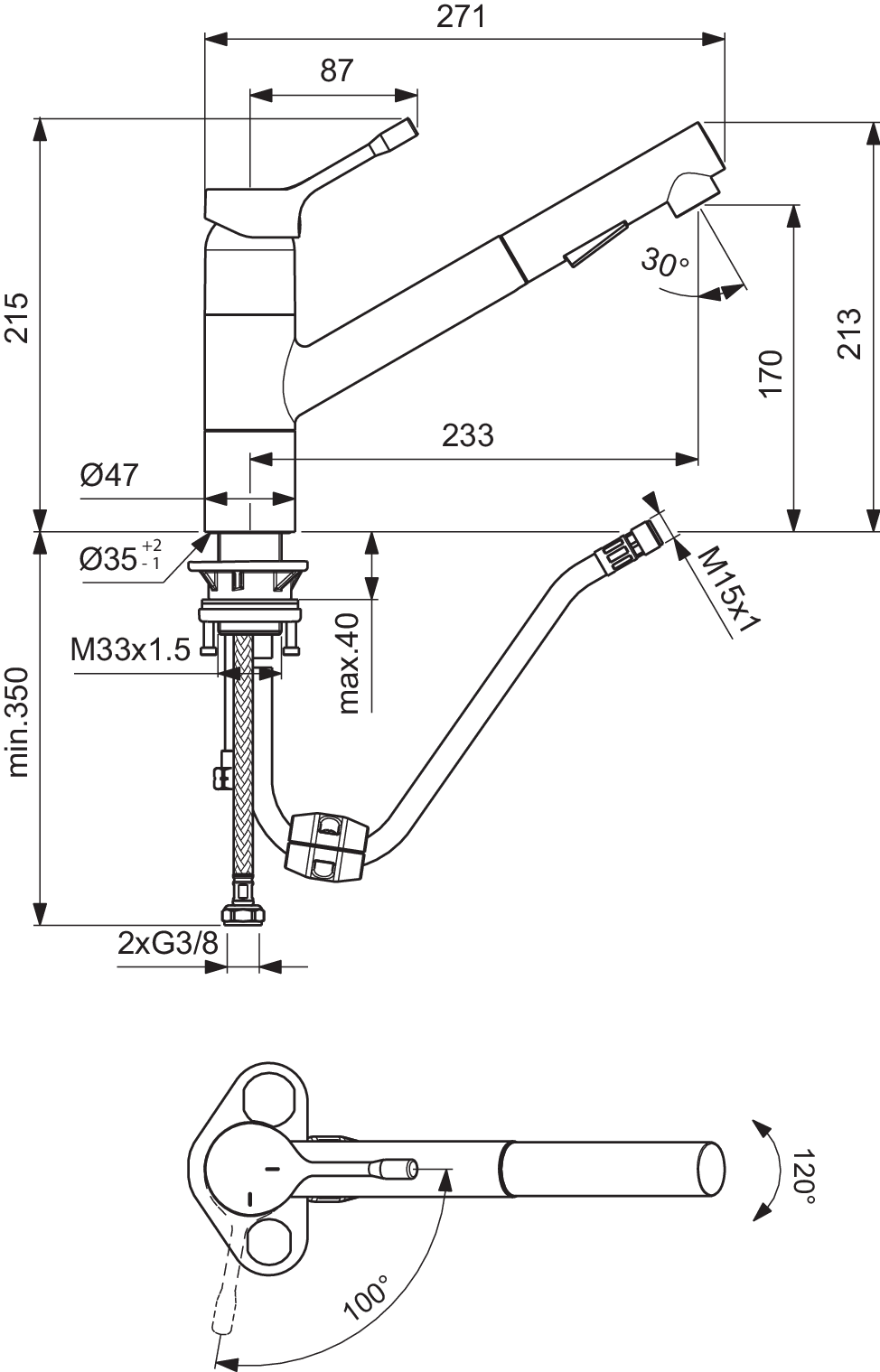 BC297AA techninis brėžinys