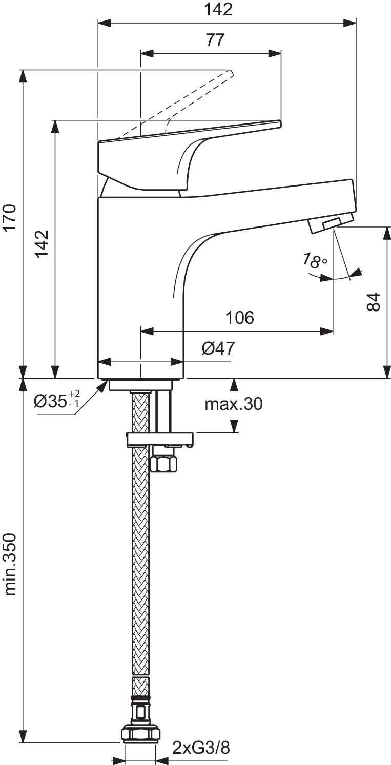 BC827AA techninis brėžinys