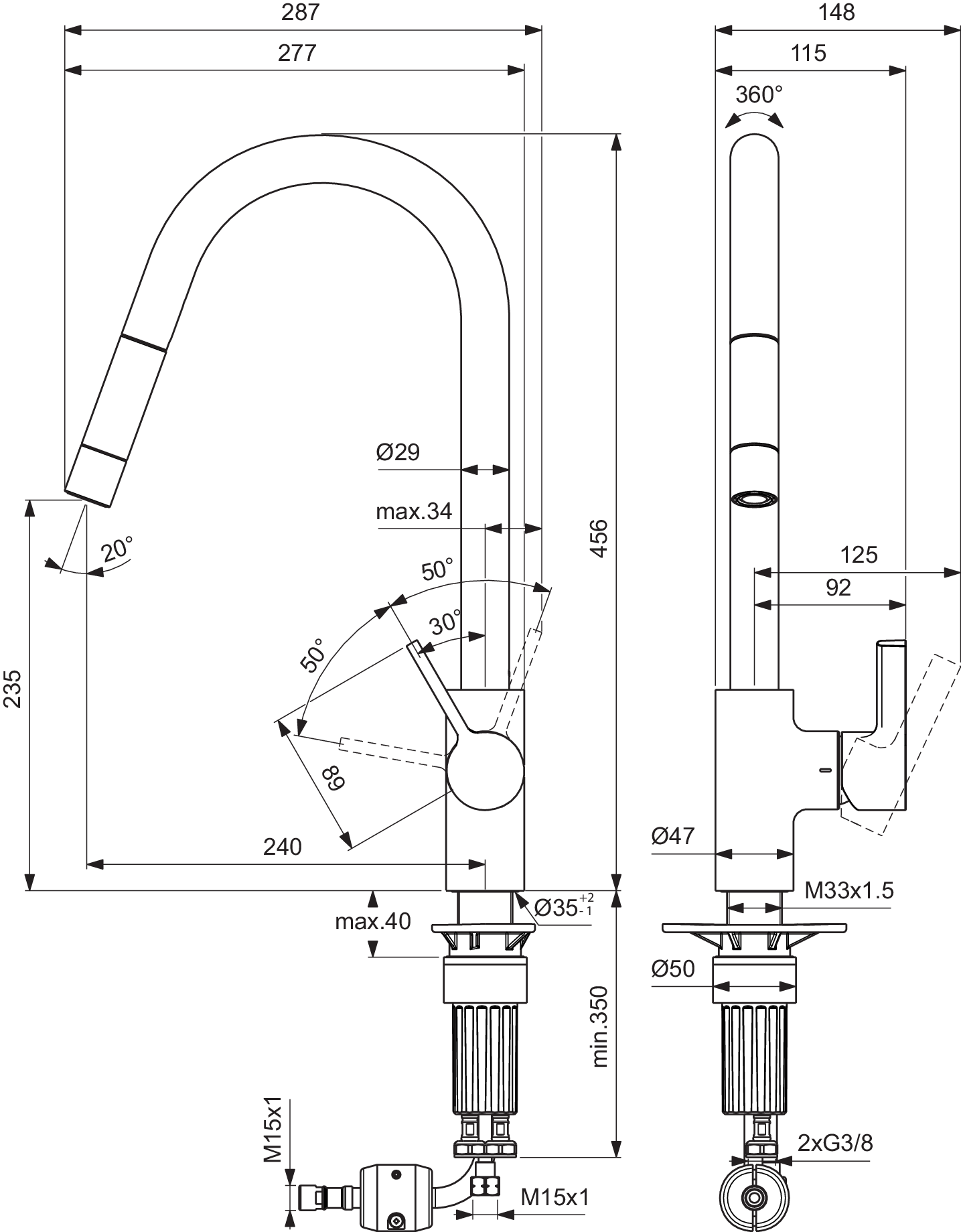 BD548A2 techninis brėžinys