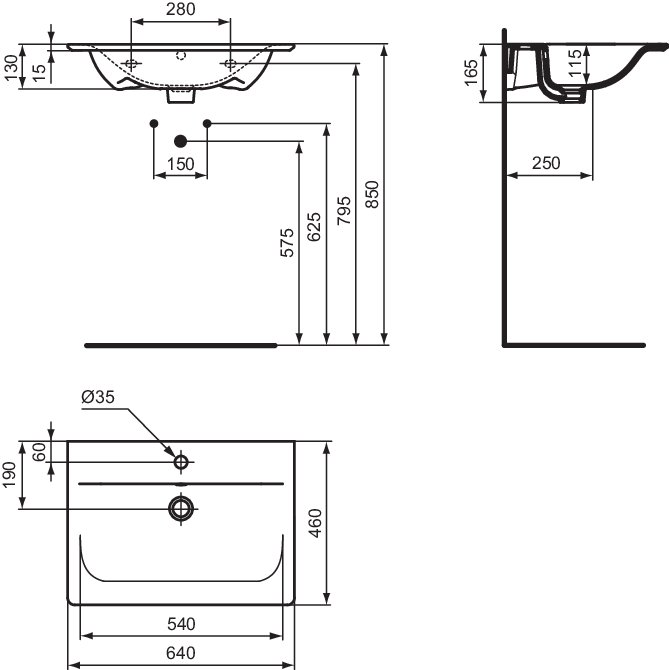 E028901 techninis brėžinys