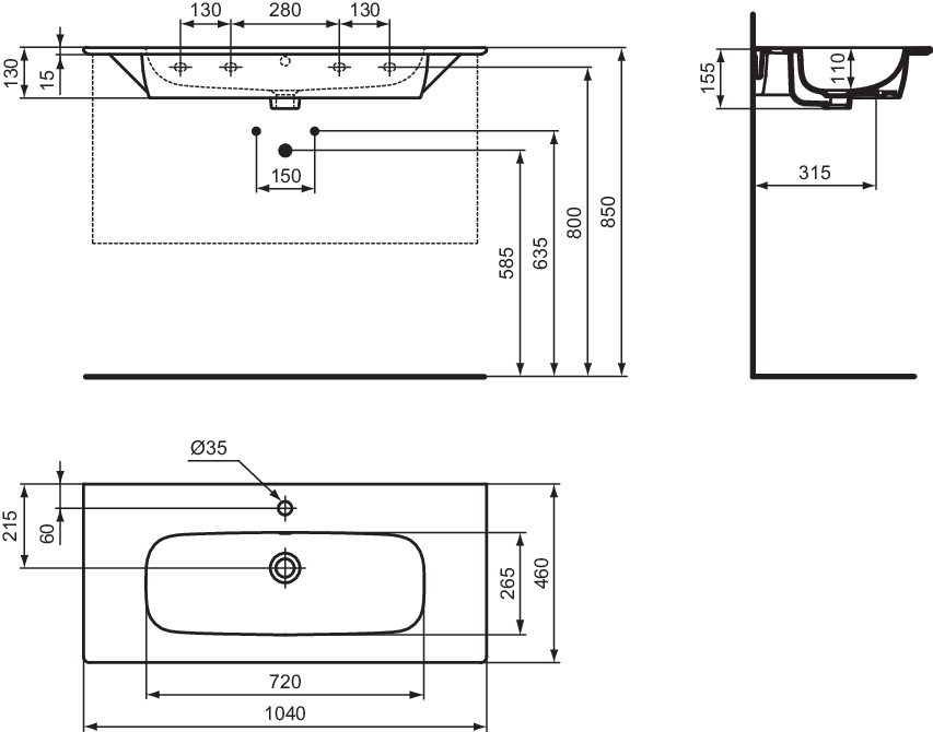 T462101 techninis brėžinys