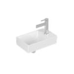 Villeroy & Boch Avento Handwashbasin, 360x220x110mm, without overflow, White Alpin CeramicPlus