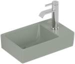 Villeroy & Boch Avento Handwashbasin, 360x220x110mm, without overflow, Morning Green CeramicPlus