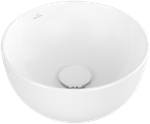 Villeroy & Boch Artis Surface-mounted washbasin, 325x325x135mm, without overflow, White Alpin