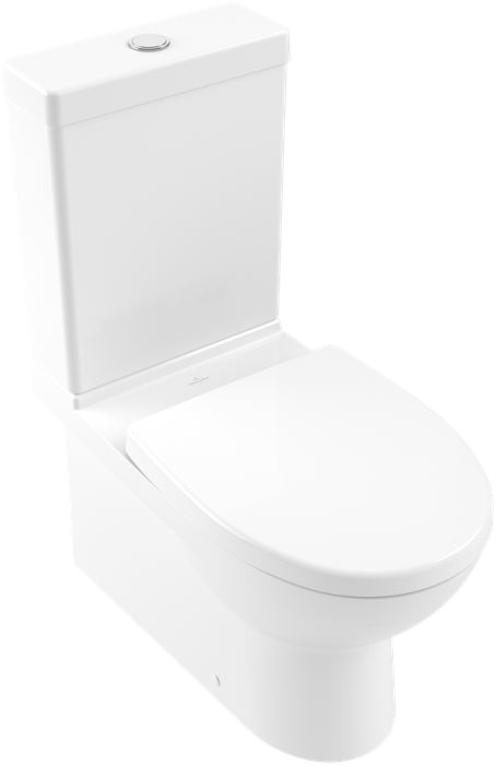 Villeroy & Boch Tube Washdown toilet for close-coupled WC-suite, floor-standing, White Alpin