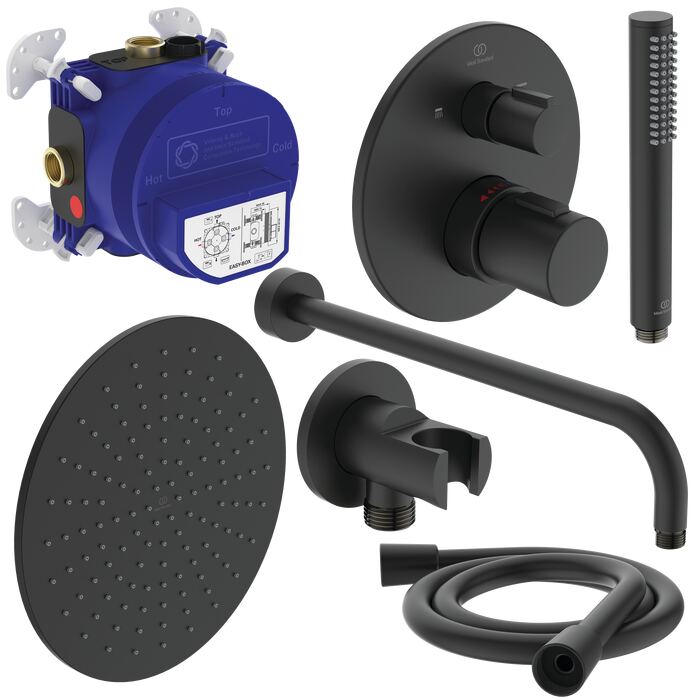 CERATHERM T100 | Built-in shower pack