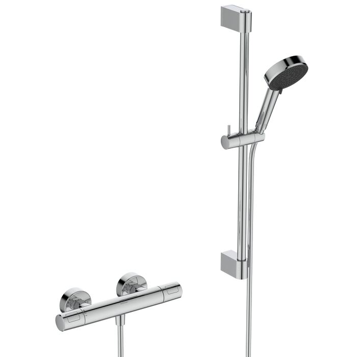 CERATHERM T25 N | Shower mixer bundle, 8 l/min (3 bar)