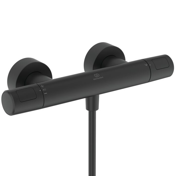 CERATHERM T25 N | Exposed shower mixer 315x102x70 mm, 22 l/min (3 bar)