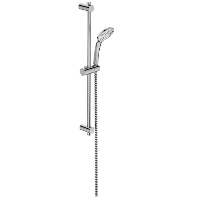 IDEALRAIN | Shower kit with rail 312x723 mm, 8 l/min (3 bar)