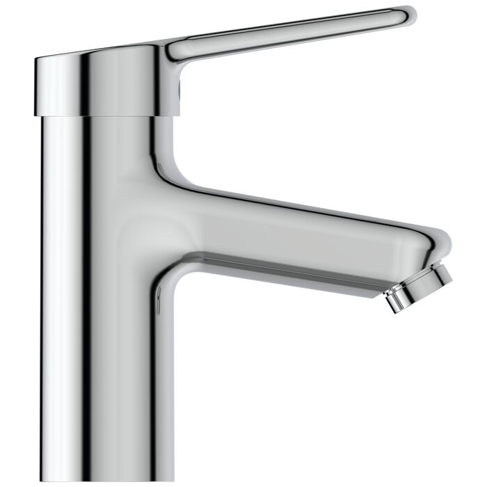 CERAPLUS | Basin mixer 48x148x169 mm, 112 mm spout projection, 6 l/min (3 bar), no waste
