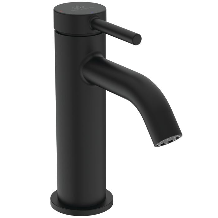 CERALINE NUOVO | Basin mixer 48x136.5x153 mm, 105 mm spout projection, 3.8 l/min (3 bar), with waste