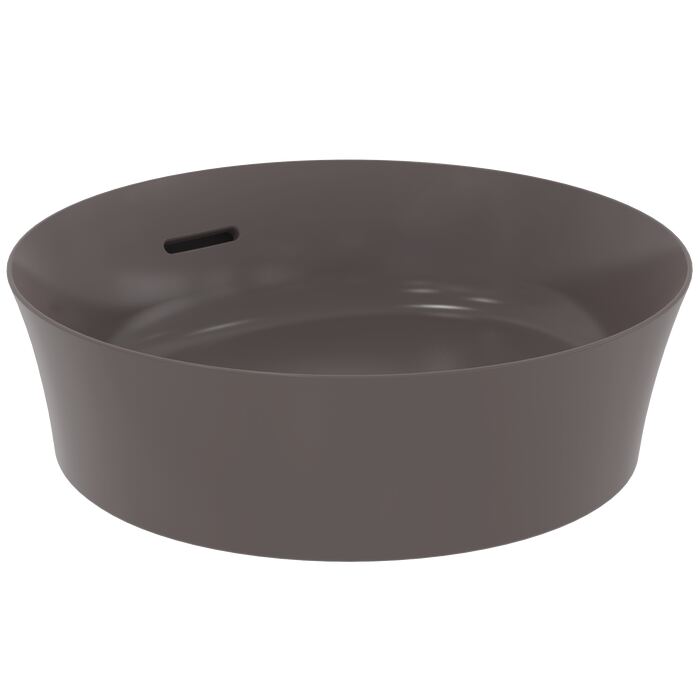 IPALYSS | Vessel 400x400x145 mmGrinded bottom side, no tap hole, with overflow