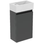 EUROVIT+/ULYSSE+/SIMPLICITY+ | Furniture bundle 370x210x670 mm, 1 tap hole, without overflow, 1 door