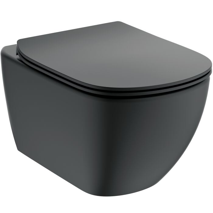 IDEALMOOD | Wall-hung bowl 360x535x335 mm, Washdown, horizontal outlet