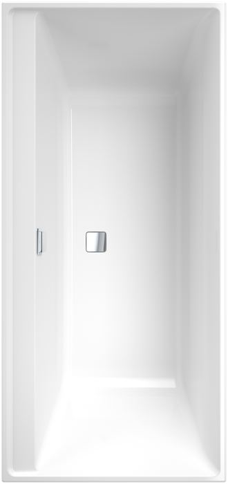 Villeroy & Boch Collaro Rectangular bath, 1600x750mm, White Alpin