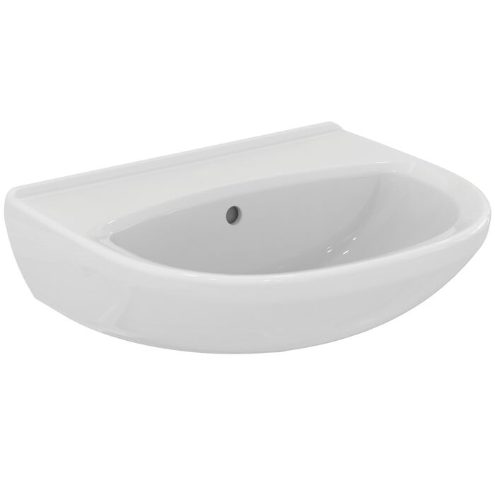 ALPHA | Basin 500x420x175 mm, no tap hole, with overflow